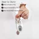 Simple 3D Step Counter, Walking Pedometer, Steps Tracker with Neck Lanyard/Carabiner for Men Women Teens Adults Seniors