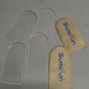 Sumifun Heel Lift, 3-Layer Gel Shoe Lifts for Women Uneven Legs, Adjustable Orthopedic Heel Lifts for Heel Pain and Leg Length Discrepancy, Heel Wedge Inserts 1/8" 2/8" 3/8" (Size S, Beige)