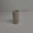 Ceramic Flower Vase, Large Ceramic Vase, Decorative Vase, Boho Vase, Modern Vase, Ribbed Vase, Pampas Grass Vase for Decor, Living Room, Office, Mantel, Shelf, Dinning Table, 10 Inches