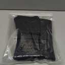 Atbuty Short Torso Waist Trainers Cincher Corset Underbust Body Shaper Latex Sport Girdle (2X-Small, Black (9'' Short Torso, 9 Steel Bones))