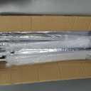 Saintrygo 20 Pack Clear Umbrellas Bulk,Windproof Waterproof Stick Wedding Umbrellas with J Hook Handle for Outdoor Events
