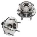 Detroit Axle - Pair 513275 Rear Wheel Bearing Hubs for Ford Edge Flex Taurus Lincoln MKS MKT MKX, 2 Wheel Bearing and Hubs Assembly Replacement