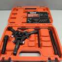 Orion Motor Tech Harmonic Balancer Puller Kit, Adjustable 3-Jaw Puller Set for Removing Harmonic Dampers & Balancers, 3-Jaw Pulley Puller Set Compatible with Chevy GM Chrysler Cadillac Ford More (black)