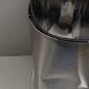 DW Kitchen Waste Can – Touch-Free, Automatic Lid, Brushed Stainless Steel, Rectangular, 13 Gallon / 50L – Suitable for Bathroom, Bedroom, Home, or Office