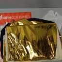 Morph Mc Hammer Costume - Mens 80s & 90s Rapper & Disco Pants Costume, Gold Mc Hammer Pants, Size L