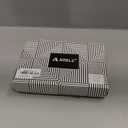 NOBLE Short Bob Wigs with Bangs for Women 3 Tone Ombre Color Synthetic Shoulder Length Curly Wavy Blonde to Orange to Ginger Wig Natural Looking Heat Resistant Colorful Daily Party Cosplay Bob Wigs. (12 Inch (Pack of 1))