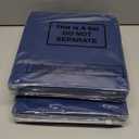 Henoyso 6 Pcs 1 Inch Mini 3 Ring Binders Fits 5.5 x 8.5 Paper, Holds(Capacity 200 Sheets), Plastic Flexible Three Round Rings Small Dark Blue A5 Binders Bulk for School, Office Use, Photo Album