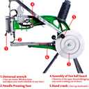 Manual Leather Sewing Machine Hand Shoe Cobbler Stitching Repair Mending Machine Patcher Dual Cotton Nylon Line Sewing Machine