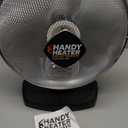 Handy Heater Heatwave Parabolic Oscillating Space Heater, 1500 Watts