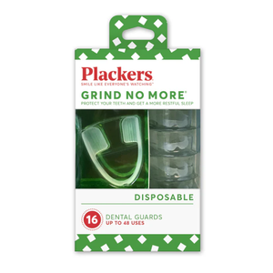 Plackers Grind No More Night Guard, Nighttime Protection for Teeth, BPA Free, Sleep Well, Ready to Wear, Disposable, One Size Fits All, 16 Count