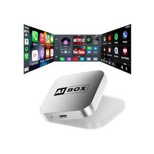 Wireless Carplay Adapter 2026 Upgrade Netflix Tiktok YouTube, Ai Box 2in1 for iPhone Carplay & Android Auto Stable Connect/Reconnect, Plug & Play Convert Wired Carplay to Wireless Adapter