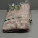 RESARE Waffle Bathroom Runner Rugs, Super Absorbent Bath Mat Non Slip Washable Quick Dry, Upgraded Ultra Soft Boho Bath Rugs with Tassels for Hallway Bedroom Laundry Room, 2'x5'(24"x60"), Pale Beige