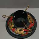 Christmas Tree Stand, for Real and Artificial Trees Metal Base with Water Reservoir, Heavy Duty Holder for 6Ft Xmas Tree,Stable and Durable Adjustable Diameter Fits Multiple Trunk Sizes