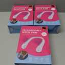 Rechargeable Neck Fan 3 Pack