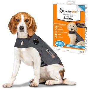 ThunderShirt for Dogs, Medium, Heather Gray Classic - Dog Anxiety Relief Calming Vest,  M