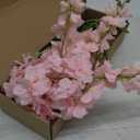 6 Pcs Pink Delphinium Artificial Flowers 37.4 Faux Silk Larkspur Flowers Long Stem Flowers for Floor Vase Table Centerpiece Home Wedding Party Garden Decoration(Pink)