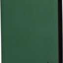 Toploader Binder, Holds 432 Top Loaders, 9 Pockets Top Loader Binder with Sleeves for Cards in 3'' x 4'' Toploaders -Green