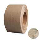 Reinforced Gummed Kraft Paper Packing Tape, Water Activated Kraft Tape, 50 Yds Length x 2" Width, Brown Carton Box Packing Tape, Sealing Fiberglass Kraft Tape (2 Inches x 150 Feet)