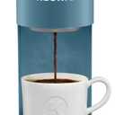 Keurig K-Mini Plus Single Serve K-Cup Pod Coffee Maker, with 6 to 12oz Brew Size, Stores up to 9 K-Cup Pods, Travel Mug Friendly, Evening Teal