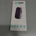 COMSOON Bluetooth Receiver for Car, Noise Cancelling 3.5mm AUX Bluetooth Car Adapter, Wireless Audio Receiver for Home Stereo/Wired Headphones, Hands-Free Call, 16H Battery Life - Black+Silver