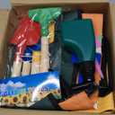 Kidz Gardening Set -Real Metal Gardening Tools Kit for Childrenz Includes Sturdy Shovel,Rake,Fork,Trowel,Kidz Garden Kit with Sun Hat,Apron,Gloves,Tote Bag,Sprayer and Bucket,Outdoor Gardening Gifts