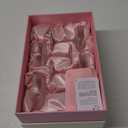 Vintage Art Deco Coupe Glasses | Set of 4 | 7 oz Classic Cocktail Glassware for Champagne, Martini, Manhattan, Cosmopolitan, Sidecar | Crystal Speakeasy Style Saucer Goblets with Stems