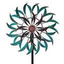 Stargarden Metal Wind Spinner, Two-Way Wind Sculptures, 360 Degrees Kinetic Wind Spinners for Yard and Garden