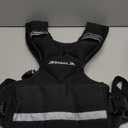 BAGAIL Adjustable Weighted Vest for Women & Men, 4-10lb/12-18lb/20-32lb Weight Vest for Home Workouts with 6 Ironsand Weights, Reflective Rucking Vest for Walking, Running, HIIT & Strength Training (Black)