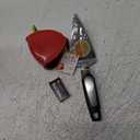 Red Devil 3271 Single-Edge Razor Blades, 5 Pack with Strawberry Slicer with Essential Kitchen Tool