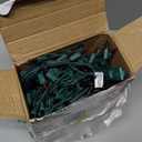 PREXTEX Multicolored Christmas Lights with Green Wire, 60 Feet, 300 Lights, Colorful String Lights Indoor or Outdoor  Incandescent String Lighting for Christmas Tree Decorations for Fences and Patios