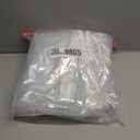 LAMINET C24 Clear 24" Shoulder Coverette-Protect Your Clothes from Dust and Contaminants Plastic Closet Rod Cover