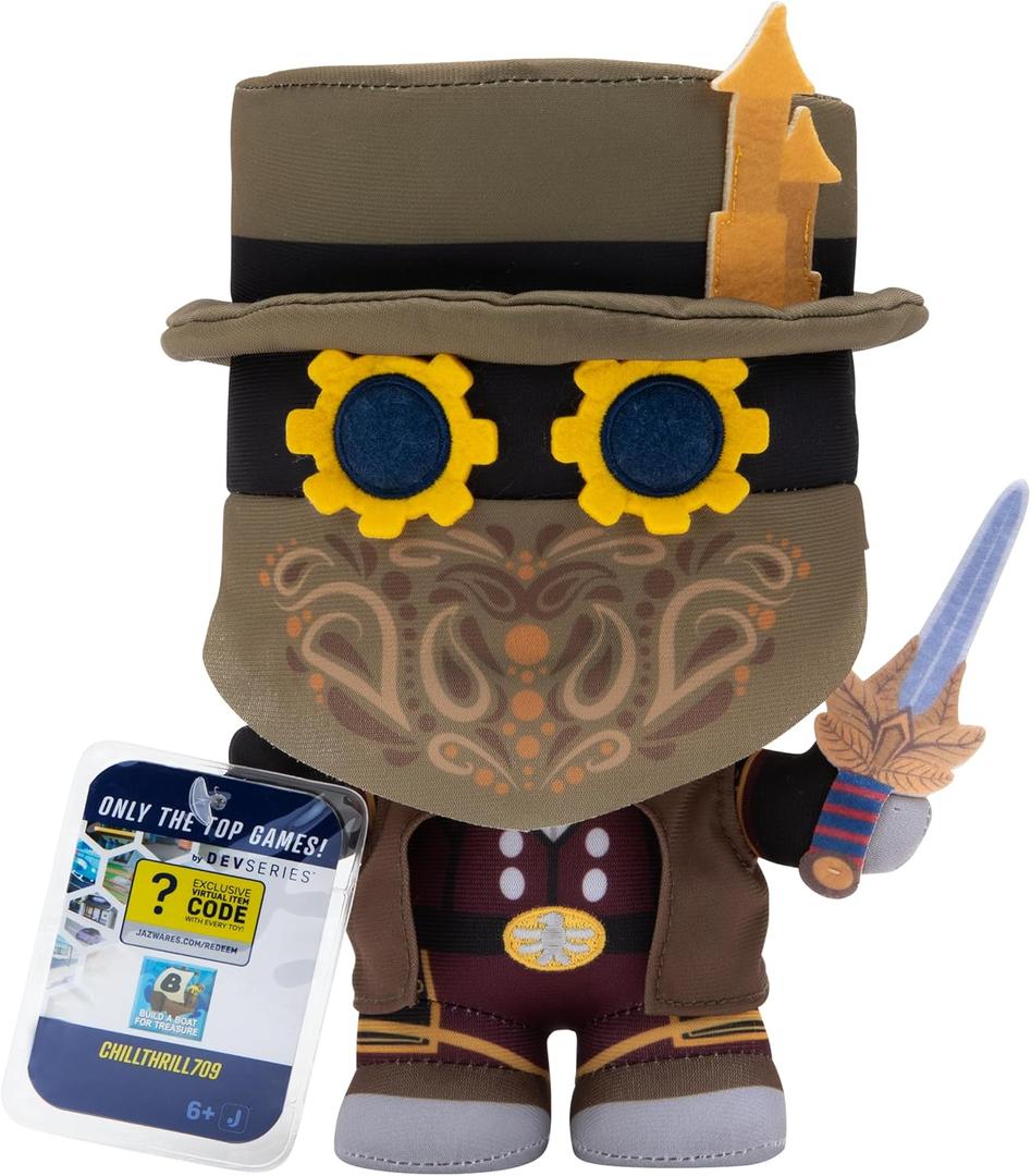 DevSeries chillthrill709 Collector Plush with Exclusive Virtual Item Code