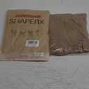 SHAPERX Women's Shaping Mid-Thigh Bodysuit Tummy Control Shapewear Seamless Sculpting Body Shaper