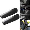 Black Leather Armrest Arm Rest Cover Upholstery for Honda CR-V 07 08 09 4-Door.