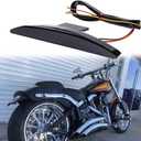 DREAMIZER Motorcycle Rear Fender Tail Light for Softail Breakout - LED Tip Brake Lamp Fit for Breakout CVO FXSB FXBRS 2013-2019,Smoke Tip Brake