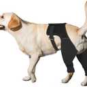 Dog Recovery Sleeve Rear Leg for Stop Licking, Recovery Dog Pants for Wound ACL TPLO After Surgery,Cone Alternative Protective Sleeve, Comfortable & Breathable, M