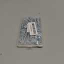 15 Sets (60 Pcs Total) Silver Zinc Coated 1/4"-20 x 2 Wing Screw Bolts Wing Nuts and Flat Washers Kit Hand Twist Tighten Wing Head Butterfly Screws and Nut Fasteners Assorted Kit