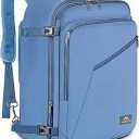 MATEIN Carry on Backpack, Extra Large 40L Travel Laptop Backpack Airplane Approved Weekender Bag for 17 Inch Computer, Water Resistant Overnight Luggage Daypack Business Anti-Theft Travel Bag, Blue