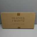 Heather & Willow Wooden Wedding Card Box with Slot | Acrylic Wedding Decorations for Reception, for Honeymoon Fund & Money | Baby Shower, Bridal Shower, Graduation Card Box with Lid