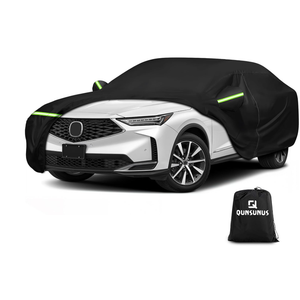 QUNSUNUS SUV Car Cover for Acura MDX 20012025, Compatible with Honda Pilot 20092022 with Cotton Lining, All Weather Waterproof Cover with Straps and Zipper