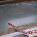 Farmhouse Barn Door Mirror 22x32 Rustic Decorative Vanity Mirrors Wall Decor Mirror for Bathroom Living Room Entryway (Brown)