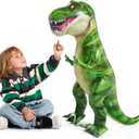JOYIN 37 T-Rex Dinosaur Inflatable for Party Decorations, Tyrannosaurus Rex Inflatable Toy, Dinosaur Birthday Party Gift for Kids and Adults