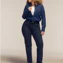 Levi's Womens 501 Curve Jeans (Blue)