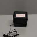 Lerat Space Heater, Portable Mini Heater for Indoor Use, 500W Fast Heating Small Desk Heater with Overheating & Tip-Over Protection, Lightweight Electric Heaters for Office, Home, CampingBlack