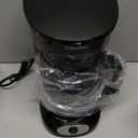 Mueller 12-Cup Drip Coffee Maker - Borosilicate Carafe, Auto-Off, Reusable Filter, Anti-Drip, Keep-Warm Function, Clear Water Level Window Coffee Machine, Kitchen Essentials & Accessories (Black)