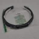 frani Nappa Leather Steering Wheel Cover, Universal 15 Inch Premium Non-Slip Steering Wheel Cover Black