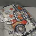 10 Pcs Thanksgiving Kitchen Decor Set Kitchen Towels Pot Holders Oven Mitts and Rugs Set Thanksgiving Decor for Baking Cooking Gift (Modern Color)