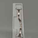 Missair Slim Bands Compatible with Apple Watch 38mm 40mm 41mm 42mm 44mm 45mm 46mm 49mm for Women, Thin Bracelet Dressy Designer Stainless Steel Metal Strap for iWatch Series 11 10 9 8 7 6 5 4 SE Ultra (Starlight)