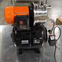 VEVOR 1 HP Shallow Well Pump with Pressure Tank, 1000 GPH, Automatic Irrigation Water Booster Pump with 130 ft Head Lift 20/40 PSI Pressure Switch, 304 Stainless Steel Pump Head for Home Garden Lawn