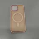 BENTOBEN for iPhone 15 Case, for iPhone15 Phone Case Compatible with MagSafe, Translucent Matte Magnetic Cover Shockproof Women Girl Protective Cute Case for iPhone 15 6.1", Baby Pink